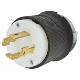 Hubbell Wiring Device 2721 - 30A 3-Phase 250V AC, 3-Pole 4-Wire Grounding, L15-30P