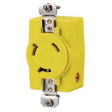 Hubbell Wiring Device 328DCR - 30A, 24-32V, Receptacle