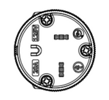 Hubbell Wiring Device 5266CST - 15A, 125V, 2-Pole, 3-Wire, 5-15P