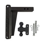 Bulletproof Hitches HD208 2.0" Heavy Duty 10" Drop/Rise Hitch with Dual Ball (22,000lb Rating)