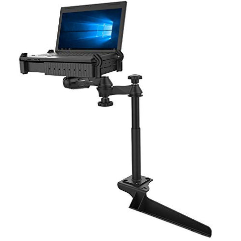 RAM Mounts RAM-VB-185-SW1 No-Drill Laptop Mount for '97-16 Ford F-250 - F750 + More Compatible with 10" to 16" Wide Laptops