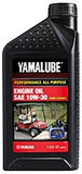 YAMAHA 4-Quarts LUB-10W30-GG-12 Yamalube Golf Car and Generator Oil 10W-30