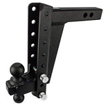 Bulletproof Hitches HD208 2.0" Heavy Duty 10" Drop/Rise Hitch with Dual Ball (22,000lb Rating)