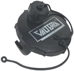 Valterra T1020-1 Waste Valve Cap - 3" with Capped 3/4" GHT, Black
