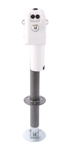 HUSKY TOWING Trailer Tongue Jack, Brute HB4500, White