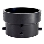 Valterra Black T1029-2 Termination Adapter-3" Slip Hub, Round
