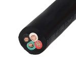 10/4 Bulk Cable 30 Foot - SOOW Jacket, 30 Amps, 4 Wire, 300v - Water and Oil Resistant by Flextreme