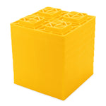 Camco Heavy Duty Leveling Blocks, Ideal for Leveling Single and Dual Wheels, Hydraulic Jacks, Tongue Jacks and Tandem Axles