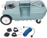 Tote-N-Store 20122 Portable Waste Transport 4 Wheeler, 18 Gallon