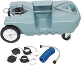 Tote-N-Store 20122 Portable Waste Transport 4 Wheeler, 18 Gallon
