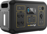 SeeDevil Portable Power Station 1200W, 1132Wh Portable Generator with 4x110V/1200W AC Outlets, for Outdoor RV/Van Camping, Overlanding