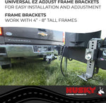 Husky 32218 Center Line TS with Spring Bars - 800 lb. to 1,200 lb. Tongue Weight Capacity (2-5/16" Ball)