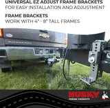 Husky 32218 Center Line TS with Spring Bars - 800 lb. to 1,200 lb. Tongue Weight Capacity (2-5/16" Ball)
