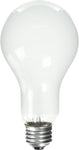 EiKO 01970 Model ECA Inside Frosted Photoflood Light Bulb, 120 Voltage Rating, 250 Watts, 2.08 Amps, Medium Screw (E26) Base, A-23 Bulb, C-9 Filament, 5.52"/140.2mm MOL, 2.76"/70.0mm MOD, 6500 Lumens