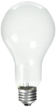 EiKO 01970 Model ECA Inside Frosted Photoflood Light Bulb, 120 Voltage Rating, 250 Watts, 2.08 Amps, Medium Screw (E26) Base, A-23 Bulb, C-9 Filament, 5.52"/140.2mm MOL, 2.76"/70.0mm MOD, 6500 Lumens