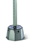 Stromberg Carlson JBP-712.1 Base Pad Extreme - 7" Height, 6000 lbs. Capacity, Single Pack, Gray