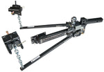 Husky 31621 Lightweight Pin Trunnion Bar Weight Distribution Hitch with Sway Control and Ball