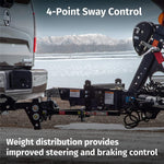 Equal-i-zer Weight Distribution and Sway Control Hitch Without a Shank