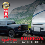 Equal-i-zer Weight Distribution and Sway Control Hitch Without a Shank