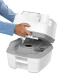 Thetford Porta Potti 365 Portable Toilet (for RV, Marine, Camping, Vans, Trucks, Healthcare) 92820, White