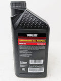 YAMAHA 4-Quarts LUB-10W30-GG-12 Yamalube Golf Car and Generator Oil 10W-30