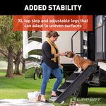 Lippert Solid Step Step for RV and Travel Trailer Entry Doorway