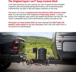 Equal-i-zer Weight Distribution and Sway Control Hitch Without a Shank