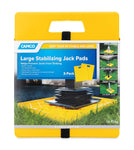 Camco Mfg Inc 44543 Large Stabilizer Jack Pad with Handle, 2 Pack