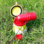 Valterra F02-3103 Red Bulk EZ Coupler Sewer Adapter
